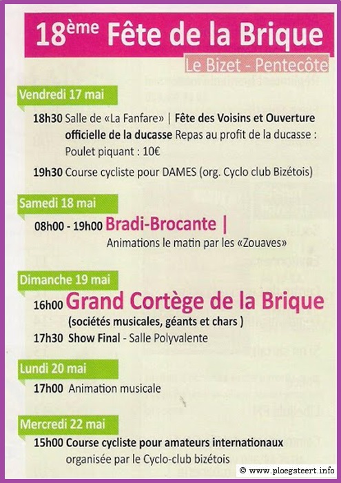 affiche fete brique